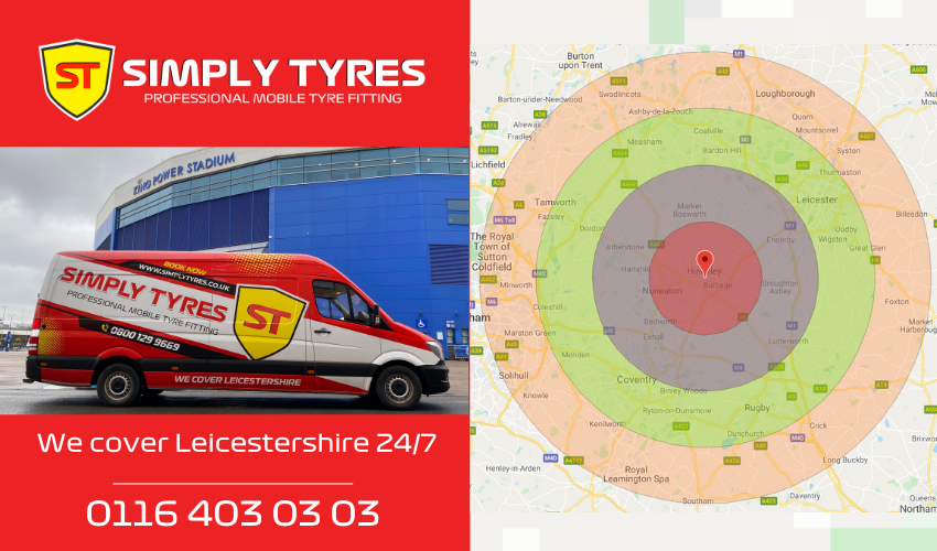 Why Mobile Tyre Fitting Braunstone